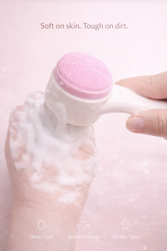 Velora 2-in-1 Facial Cleansing Brush